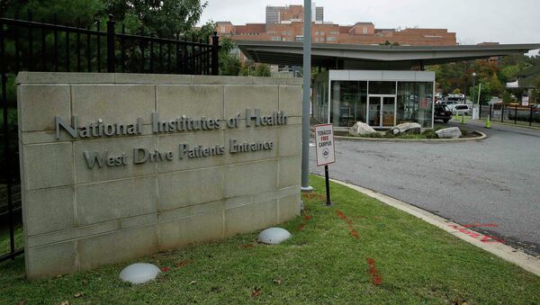 he patient's entrance at the National Institutes of Health is shown in Bethesda, Maryland - Sputnik International