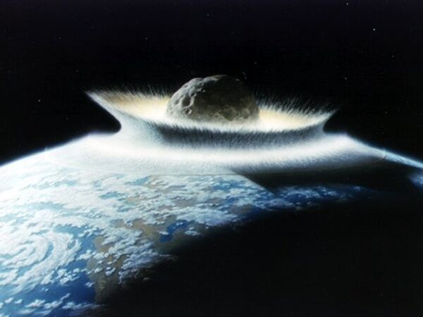 An artist's impression of the asteroid that killed the dinosaurs. An artist's impression of the asteroid that killed the dinosaurs. - Sputnik International