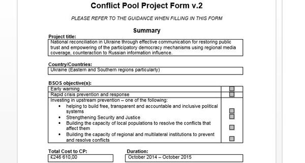 Conflict Pool Project - Sputnik International
