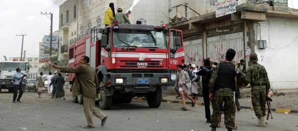 An explosive-laden vehicle detonated in south-central Yemen, killing at least seven and injuring 15 people on Friday, a source in the country's military told Sputnik - Sputnik International