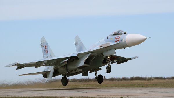 Air force units hold drill in Krasnodar Territory - Sputnik International