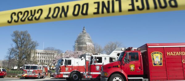 The DC Fire Department responds to reports of a shooting at the US Capitol in Washington, DC The DC Fire Department responds to reports of a shooting at the US Capitol in Washington, DC - Sputnik International