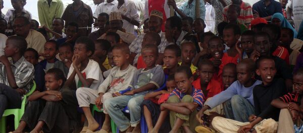 Somali refugees at the Dadaab refugee camp in Northern Kenya - Sputnik International