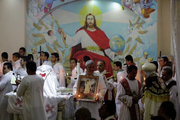 Christ Has Risen! Orthodox Christians Celebrate Easter - Sputnik International