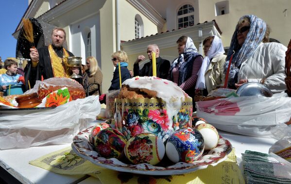 Christ Has Risen! Orthodox Christians Celebrate Easter - Sputnik International