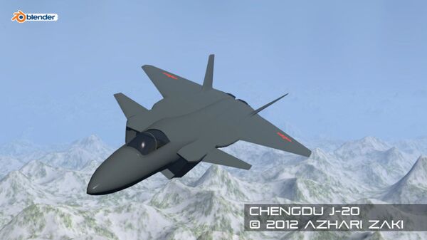 The Chinese Stealth Fighter, Chengdu J-20 The Chinese Stealth Fighter, Chengdu J-20 - Sputnik International