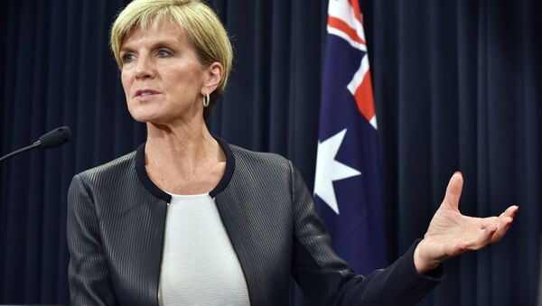 Australian Foreign Minister Julie Bishop - Sputnik International