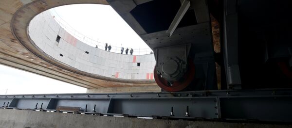 Dmitry Rogozin visits the Vostochny space center in the Amur Region - Sputnik International