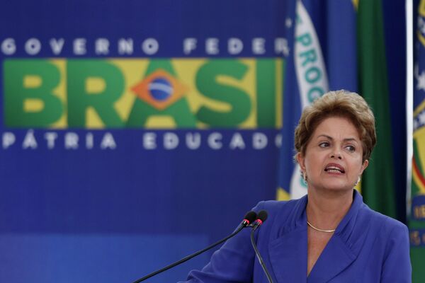 Brazilian President Dilma Rousseff - Sputnik International