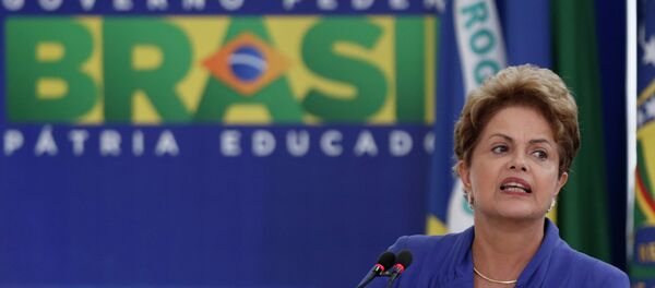 Brazilian President Dilma Rousseff (since Jan 1, 2011) is the first woman to hold the office. She became a Socialist during her youth, and joined groups that fought against the military dictatorship. Rousseff was captured and jailed between 1970 and 1972. Brazilian President Dilma Rousseff (since Jan 1, 2011) is the first woman to hold the office. She became a Socialist during her youth, and joined groups that fought against the military dictatorship. Rousseff was captured and jailed between 1970 and 1972. - Sputnik International