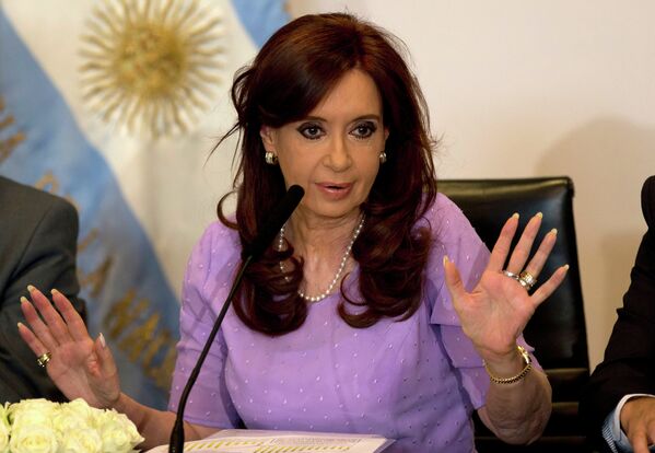 Argentinian President Christina Fernandez de Kirchner - Sputnik International