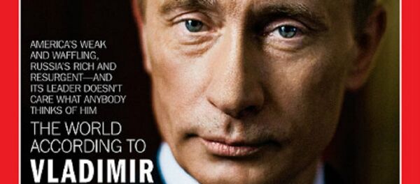 Vladimir Putin on Time cover Vladimir Putin on Time cover - Sputnik International