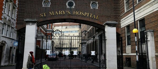 A view of St Mary's Hospital in Paddington, in London A view of St Mary's Hospital in Paddington, in London - Sputnik International