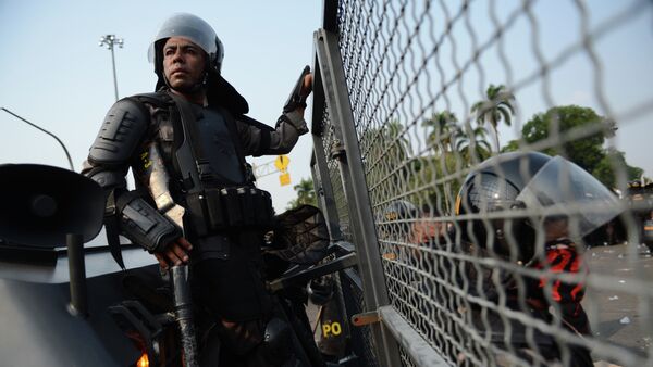 Indonesian anti-riot police - Sputnik International