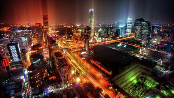Downtown Beijing After Rain - Sputnik International