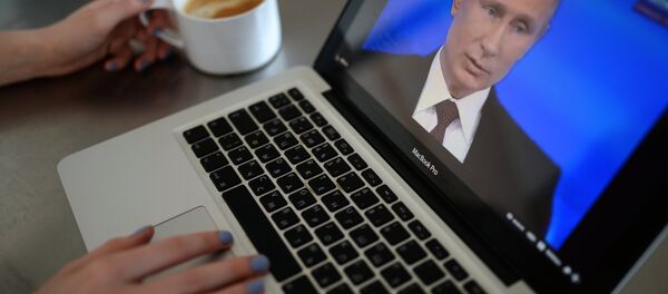 Broadcast of Direct Line with Vladimir Putin - Sputnik International