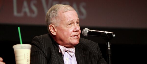 Jim Rogers speaking at the 2013 FreedomFest in Las Vegas, Nevada. Jim Rogers speaking at the 2013 FreedomFest in Las Vegas, Nevada. - Sputnik International