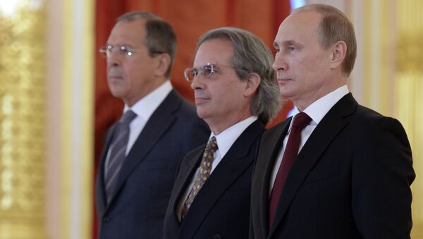 Ceremony of presenting credentials to Russian President Vladimir Putin - Sputnik International