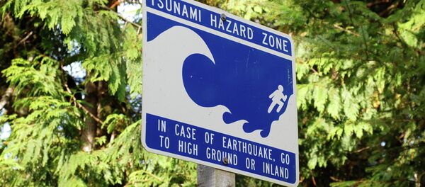 A tsunami hitting the US Pacific Northwest potentially puts 100,000 people living along the coast at risk, and 23% of coastal communities won't find high ground in time, according to a new study. - Sputnik International