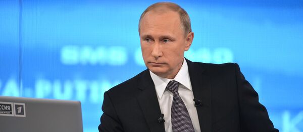 President Putin Holds Annual Q&A Session President Putin Holds Annual Q&A Session - Sputnik International