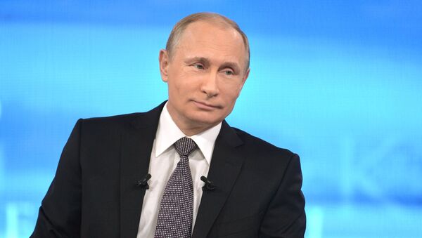 Vladimir Putin, April 2015 - Sputnik International