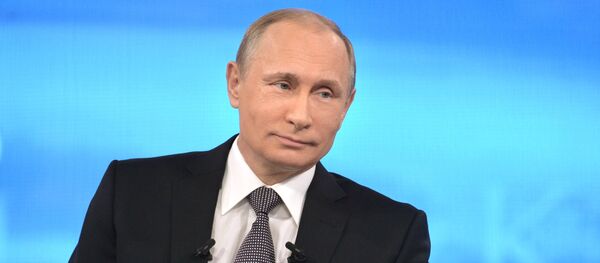 Vladimir Putin, April 2015 Vladimir Putin, April 2015 - Sputnik International