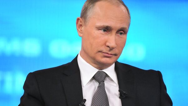 Live broadcast with Vladimir Putin - Sputnik International