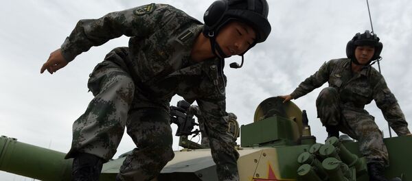 Chinese People's Liberation Army cadets Chinese People's Liberation Army cadets - Sputnik International