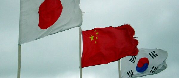 East Asian flags East Asian flags - Sputnik International