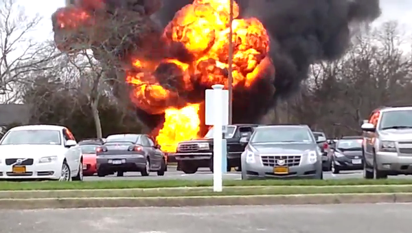 New York Man Sets Car on Fire to Rid it of Bugs - Sputnik International