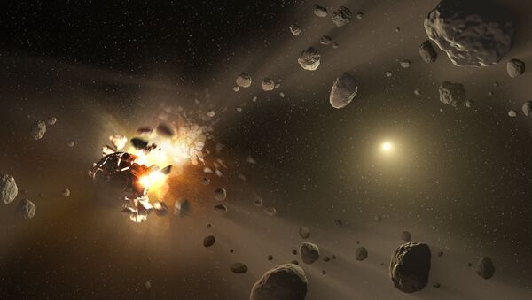 Some exploding asteroids discovered by NASA - Sputnik International