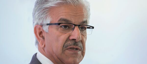 Pakistan's Defense Minister Khawaja Muhammad Asif Pakistan's Defense Minister Khawaja Muhammad Asif - Sputnik International