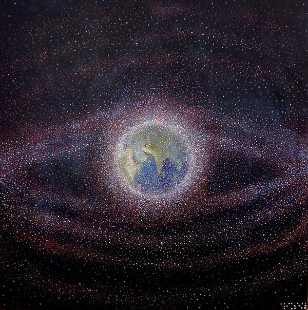 Russia Invents Self-Destroying Satellite to Resolve Space Debris Problem - Sputnik International