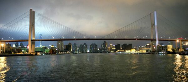 Evening views of Shanghai - Sputnik International