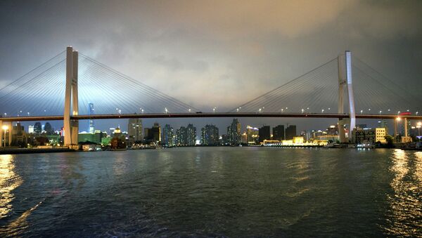 Evening views of Shanghai - Sputnik International