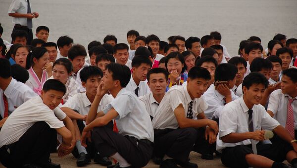 Students, North Korea - Sputnik International