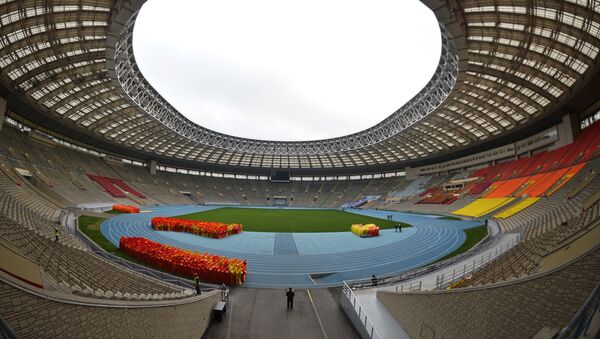 Renovation of Luzhniki stadium for 2018 football World Cup - Sputnik International