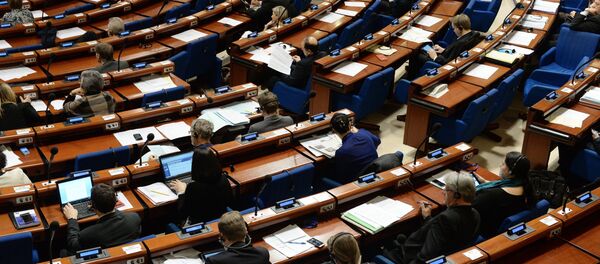 Plenary meeting of the winter session of the Parliamentary Assembly Council of Europe Plenary meeting of the winter session of the Parliamentary Assembly Council of Europe - Sputnik International