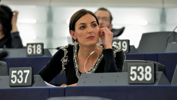 Lola Sanchez, member of the European Parliament from Spanish left-wing Podemos party - Sputnik International