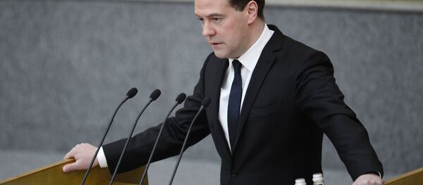 Russian Prime Minister Dmitry Medvedev Russian Prime Minister Dmitry Medvedev - Sputnik International