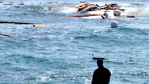 Greece migrants drown - Sputnik International