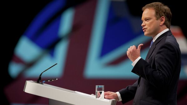 Conservative party chairman Grant Shapps opens Britain's Conservative Party Conference, Manchester, England - Sputnik International