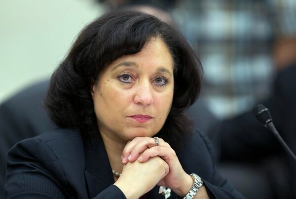 Drug Enforcement Administration (DEA) Administrator Michele Leonhart listens while testifying on Capitol Hill in Washington. Drug Enforcement Administration (DEA) Administrator Michele Leonhart listens while testifying on Capitol Hill in Washington. - Sputnik International