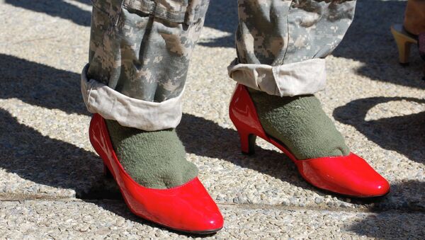 Slippery Slope? US Army Cadets Ordered to Walk a Mile in Heels - Sputnik International