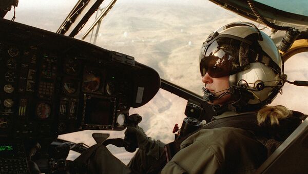 First female Marine Corps helicopter pilot - Sputnik International