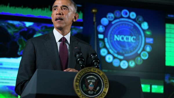 President Barack Obama speaks at the National Cybersecurity and Communications Integration Center in Arlington - Sputnik International