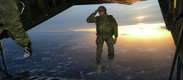 Special Forces Parachute Jump in Germany Special Forces Parachute Jump in Germany - Sputnik International