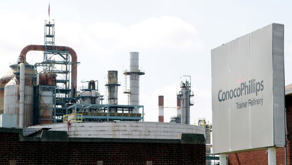 ConocoPhillips refinery in Trainer, Pa., near Philadelphia - Sputnik International