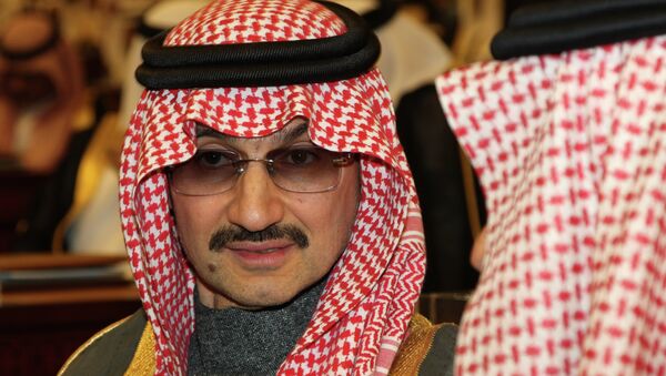 Saudi billionaire Prince Alwaleed bin Talal - Sputnik International
