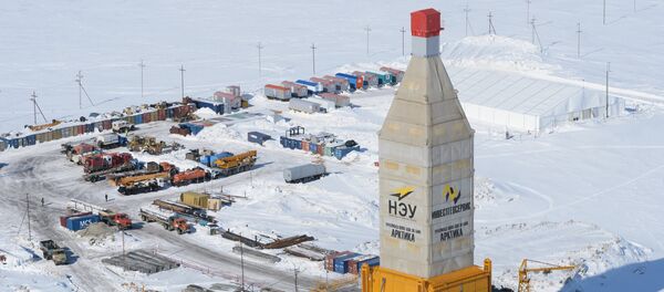 LNG plant construction in Yamal LNG plant construction in Yamal - Sputnik International